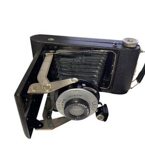 Vintage Kodak Vigilant Junior Six-16 Camera With Box and Manual Canada Untested